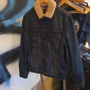 Jean Jacket Gap Mens Lined
